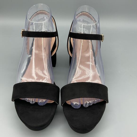 NEW Bandolino Women’s Pennie 2 Sandals Black Size 8.5M - Picture 3 of 10